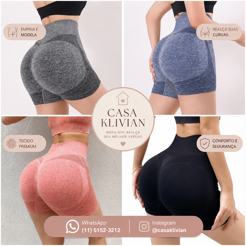 KIT PROMOCIONAL 🔥 LEVANTA BUMBUM 🔥 NÃO FICA TRANSPARENTE 🔥 CINTURA ALTA