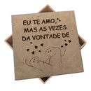 Caixa Bento Presente Surpresa Namorados em MDF Cru