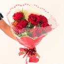 Rosas Vermelhas Para Presentes Buquê Com Cartão Namoradas dia das mães buque de rosas vermelhas