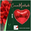 Kit Decoração Romântica 400 Pétalas 10 Velas 4 Balões + Balão Eu Te Amo