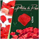 Kit Decoração Romântica 400 Pétalas 10 Velas 4 Balões + Balão Eu Te Amo