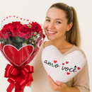 Rosas Vermelhas Para Presentes Buquê Com Cartão Namoradas dia das mães buque de rosas vermelhas
