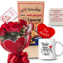 Rosas Vermelhas Para Presentes Buquê Com Cartão Namoradas dia das mães buque de rosas vermelhas