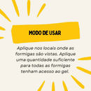 Formiga Gel Ante Formigas Caseiras Mata formiga 10g - KIT com 03und