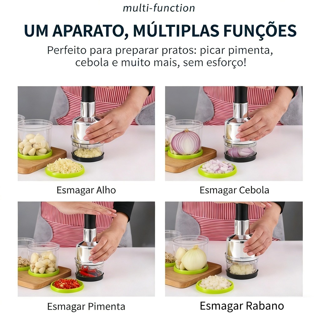 Picador Triturador processador de Alho Cebola Vegetais Alimentos