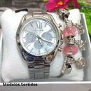 ⚡PROMOÇÃO⚡ Relogios Feminino Banhado + Pulseira Kit Relógio Feminino Dourado Super Lindo Promoção ***