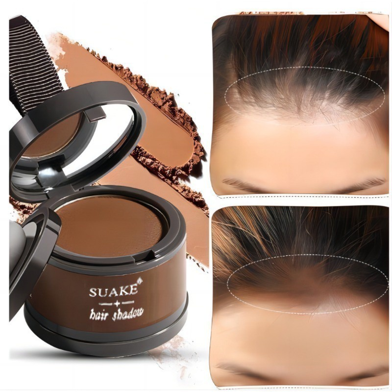 SUAKE Pó Capilar Hairline Contour Preenchedor de Falhas Disfarce de Entradas e Testa Efeito Natural Longa Duração